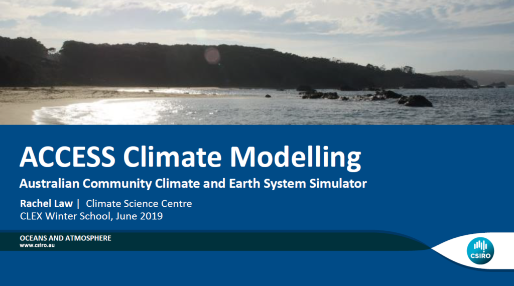 What Is ACCESS Australian Community Climate And Earth System