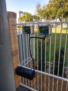 SMoke Observation Gadget installed outdoor.