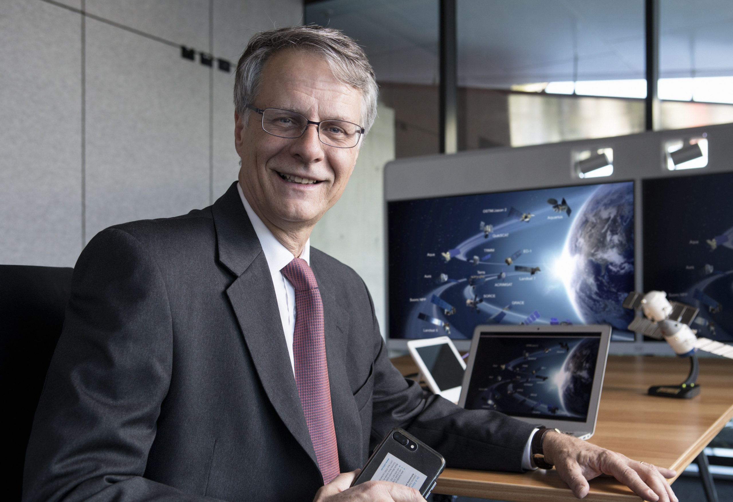 Dr Alex Held, Director of the CSIRO Centre for Earth Observation. ©COPYRIGHT KARL SCHWERDTFEGER