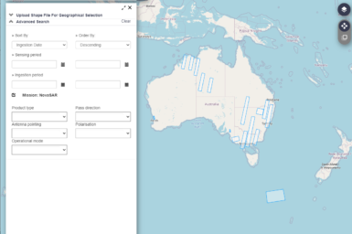 NNF Datahub - Advanced Search Panel