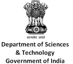 Department of Sciences & Technology DST India