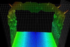 Blast Hole Charging Graphic