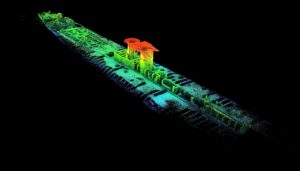 Mapping of HMAS J3 WWI Submarine