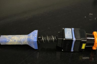 CSIRO's Handheld laser the Zebedee is now being used at crime scence. Image Gold Coast Bulletin