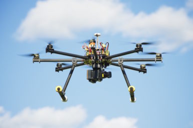Hovermap payload mounted to UAV