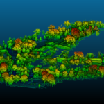 QCAT mapped with LIDAR data and an autonomous vehicle