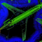 A 3D scan of a Boeing 727 at Aviation Australia in Brisbane