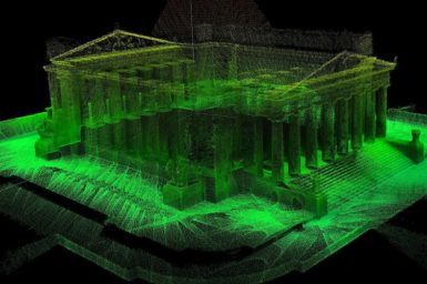 3D map of the Shrine of Remembrance, Melbourne