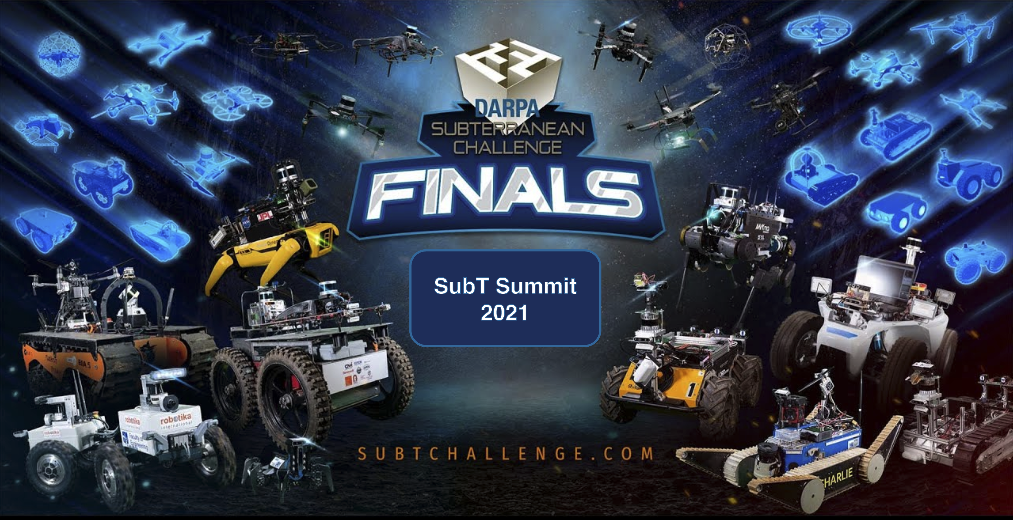 DARPA SubT Summit 2021 – CSIRO Robotics