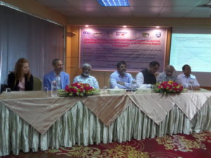 Partners that attended the Bangladesh sustainable water use project launch in May 2017