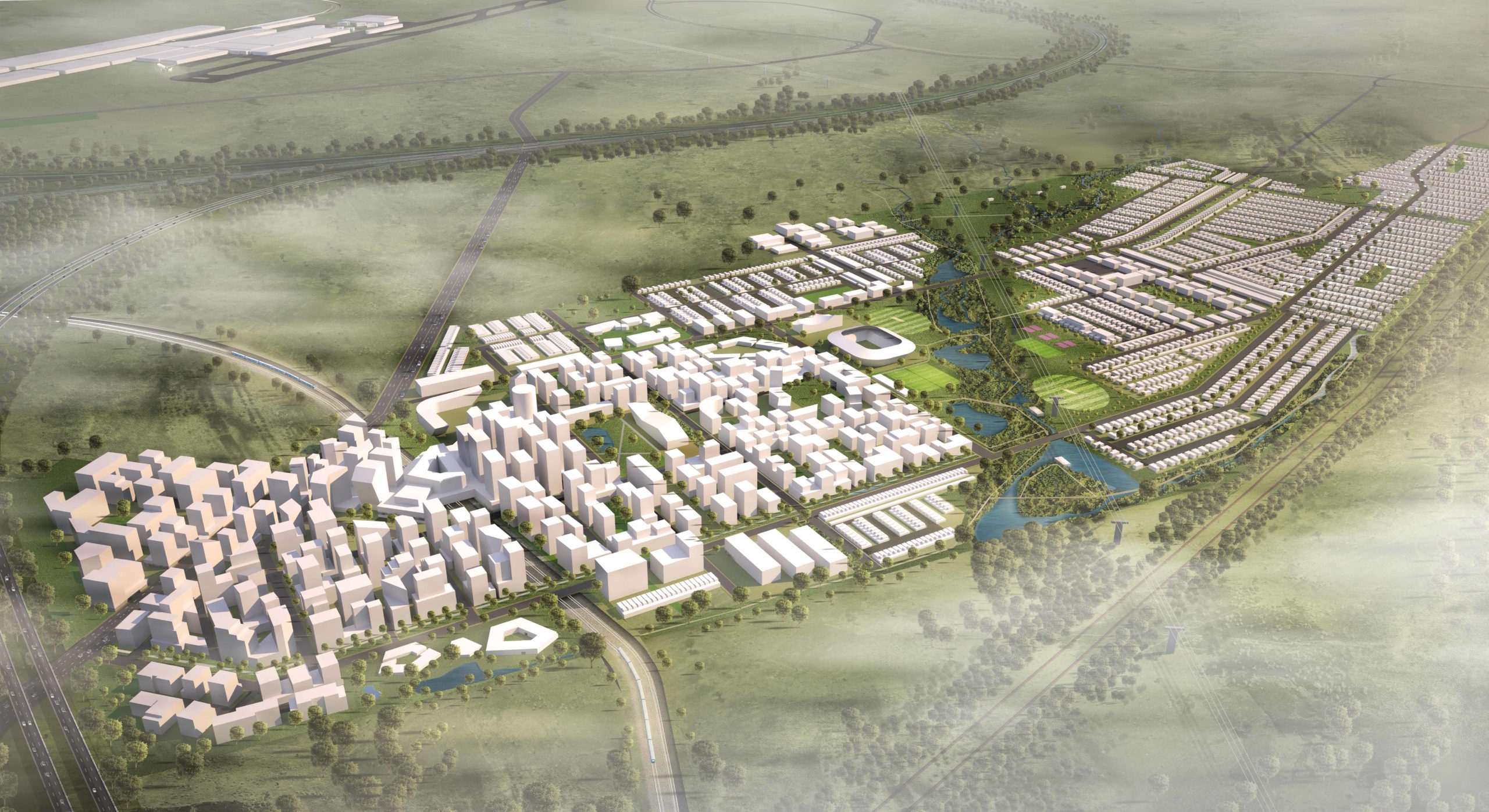 Artists impression of the Sydney Science Park