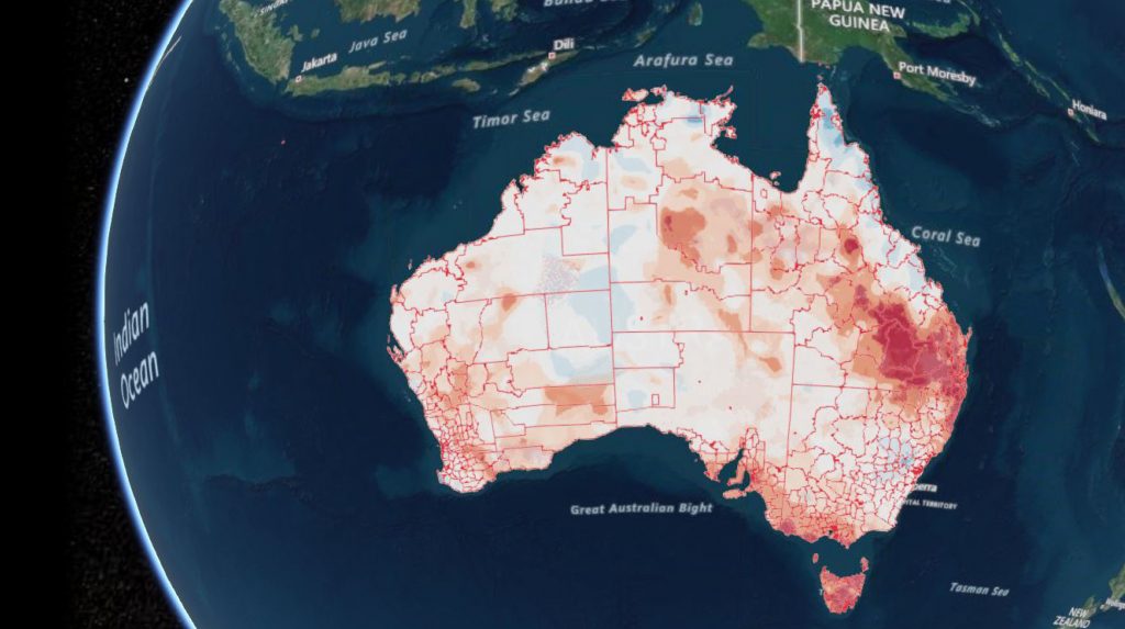 Drought map